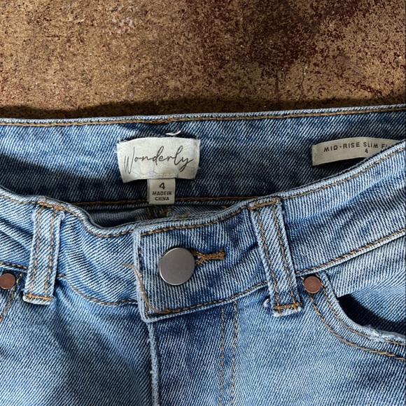 Mid rise slim flare jeans - Picture 3 of 3